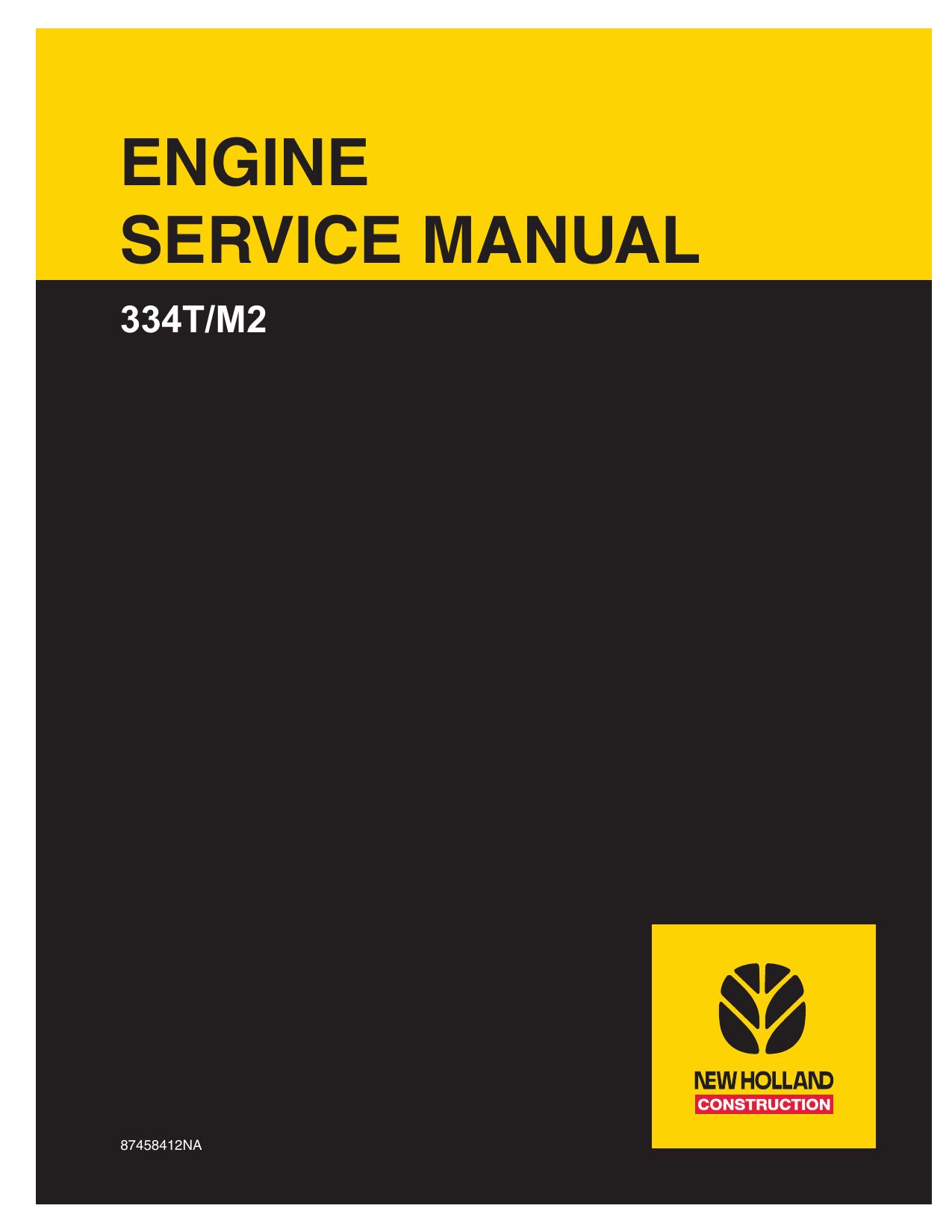 334T,M2 NEF (Iveco) Engine SERVICE MANUAL